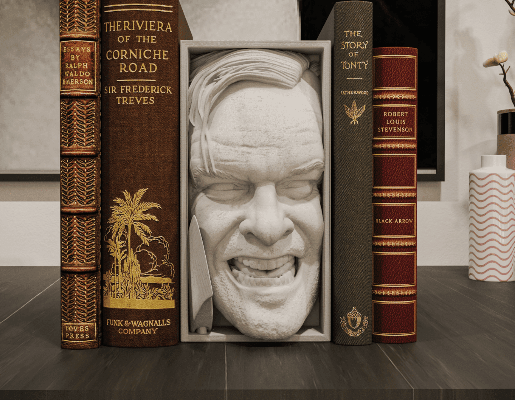 Book nook inspired by Jack Torrance